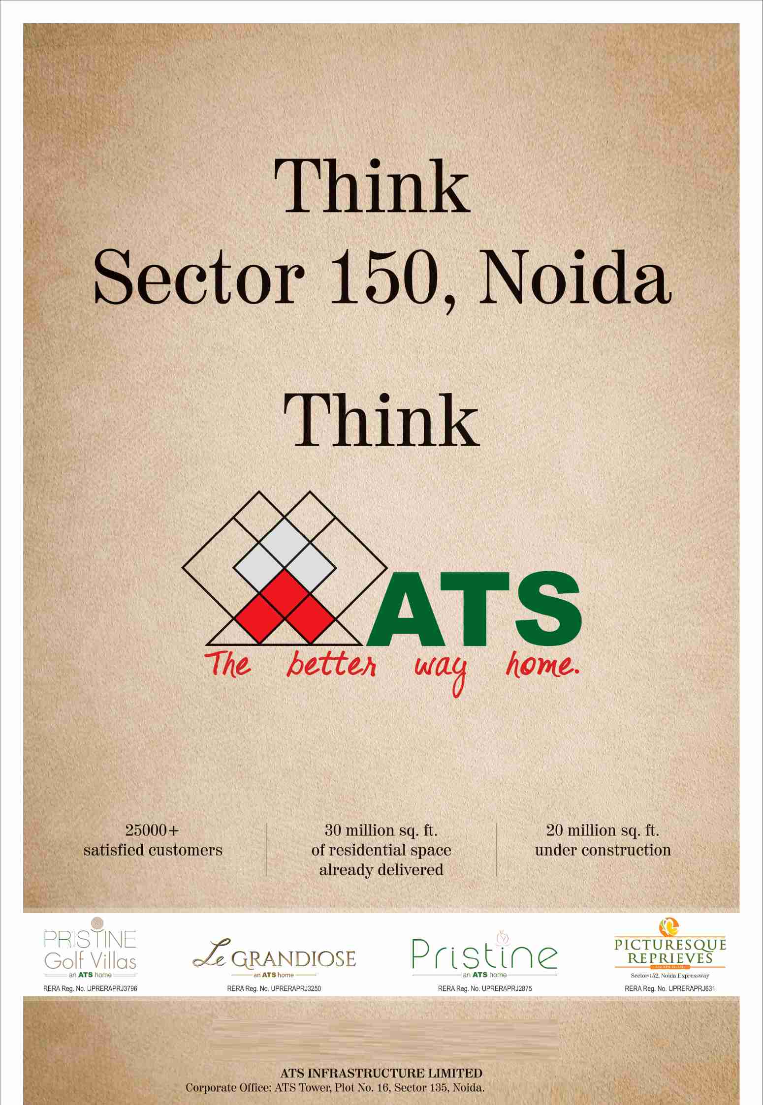 Invest in ATS Properties and live a luxurious life in Noida